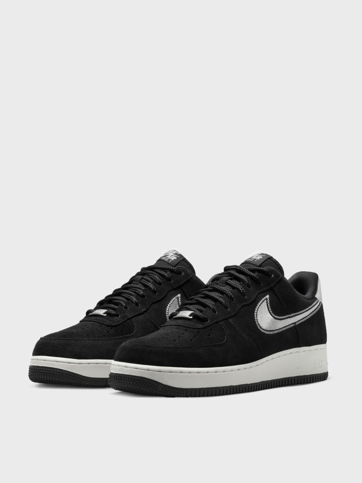 Кроссовки мужские Nike AIR FORCE 1 07 LV8 черные HJ4465-001 изображение 3
