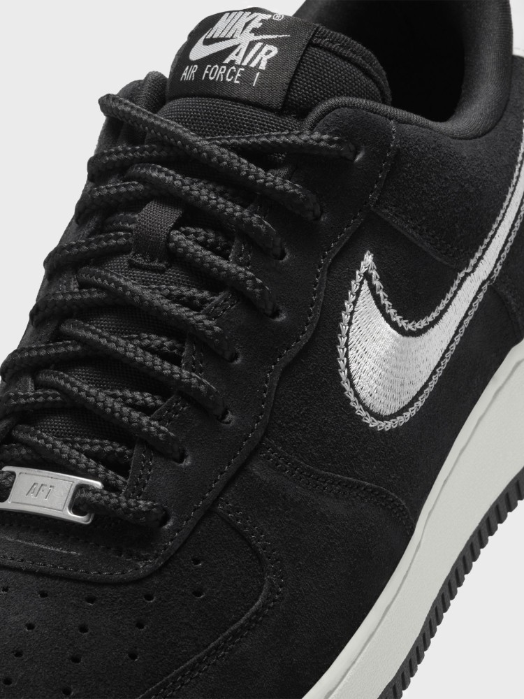 Кроссовки мужские Nike AIR FORCE 1 07 LV8 черные HJ4465-001 изображение 4