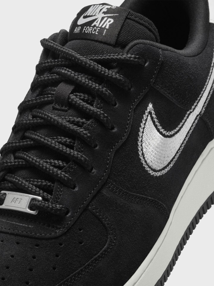 Кроссовки мужские Nike AIR FORCE 1 07 LV8 черные HJ4465-001 изображение 4