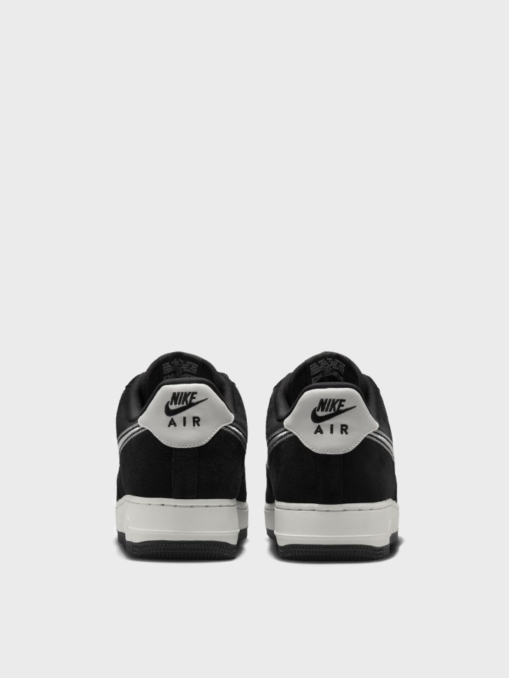 Кроссовки мужские Nike AIR FORCE 1 07 LV8 черные HJ4465-001 изображение 7