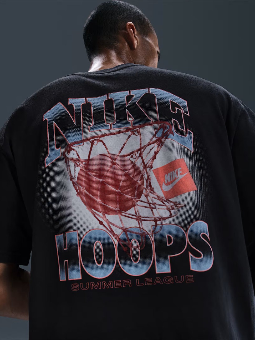 Футболка чоловіча Nike M NK TEE M90 OC DNA чорна HJ3436-010 — фото 3