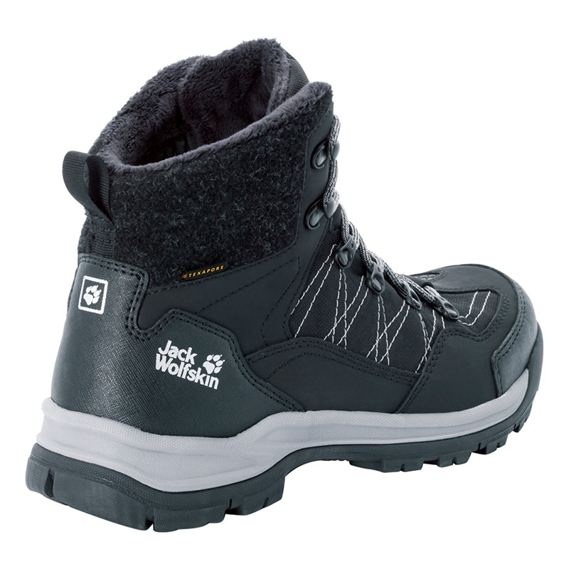 Ботинки мужские Jack Wolfskin Aspen Texapore Mid M серые 4041411-6069 изображение 6