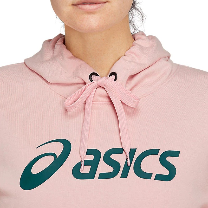 Толстовка жіноча Asics Big Asics Oth Hoodie рожева 2032A990-702  — фото 4
