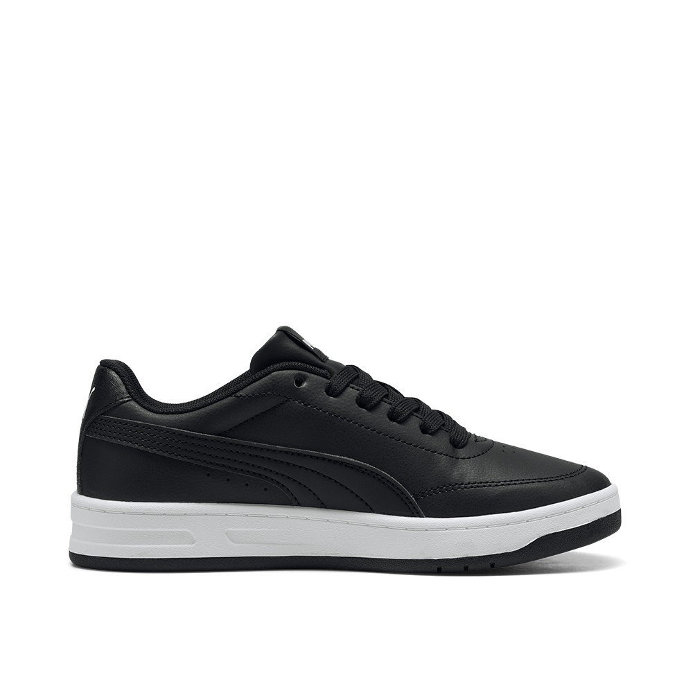 Кроссовки детские Puma Court Classic Clean Jr черные 40375002