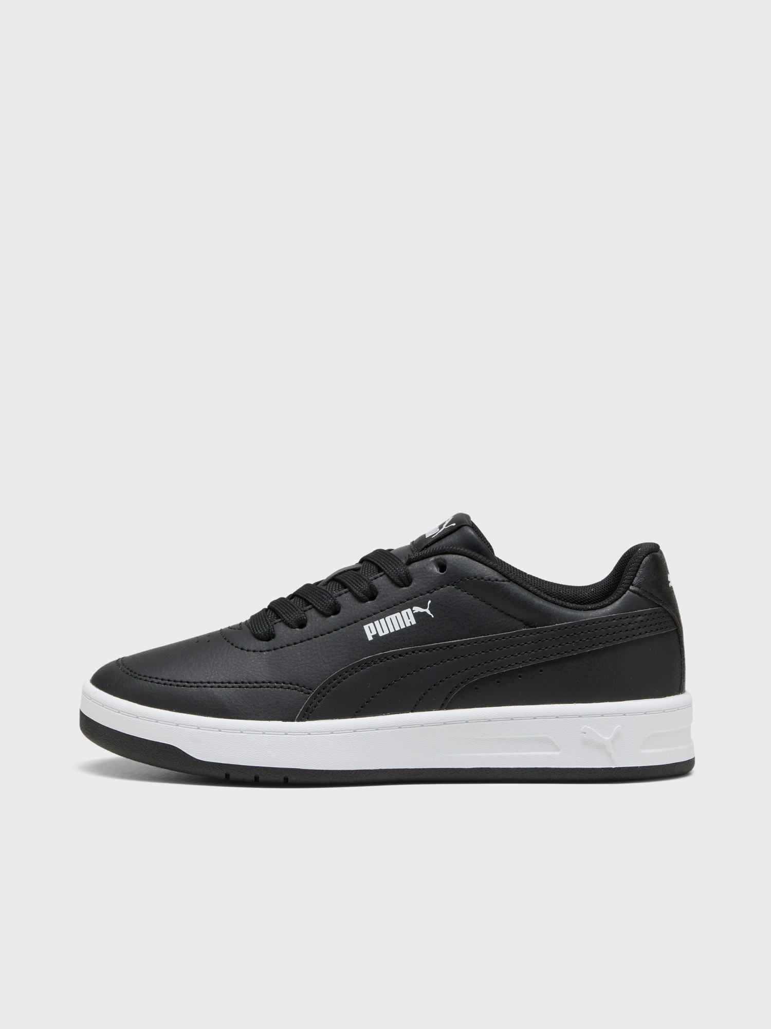 Кроссовки детские Puma Court Classic Clean Jr черные 40375002 изображение 3