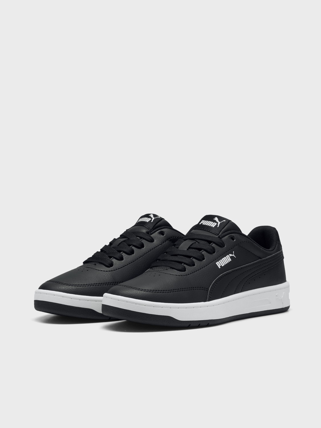 Кросівки дитячі Puma Court Classic Clean Jr чорні 40375002 изображение 4