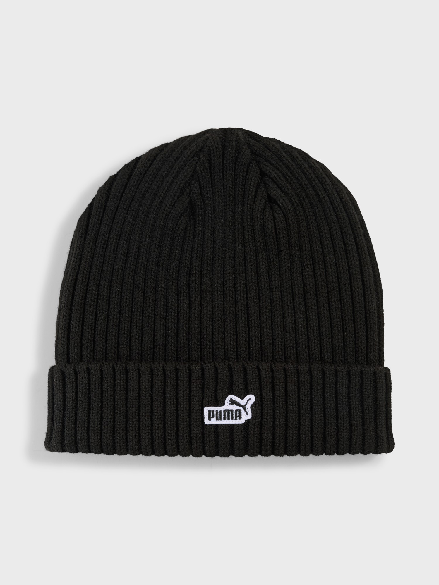 Шапка  Puma ESS PATCH Mid Crown Beanie чорна 02641701 изображение 2