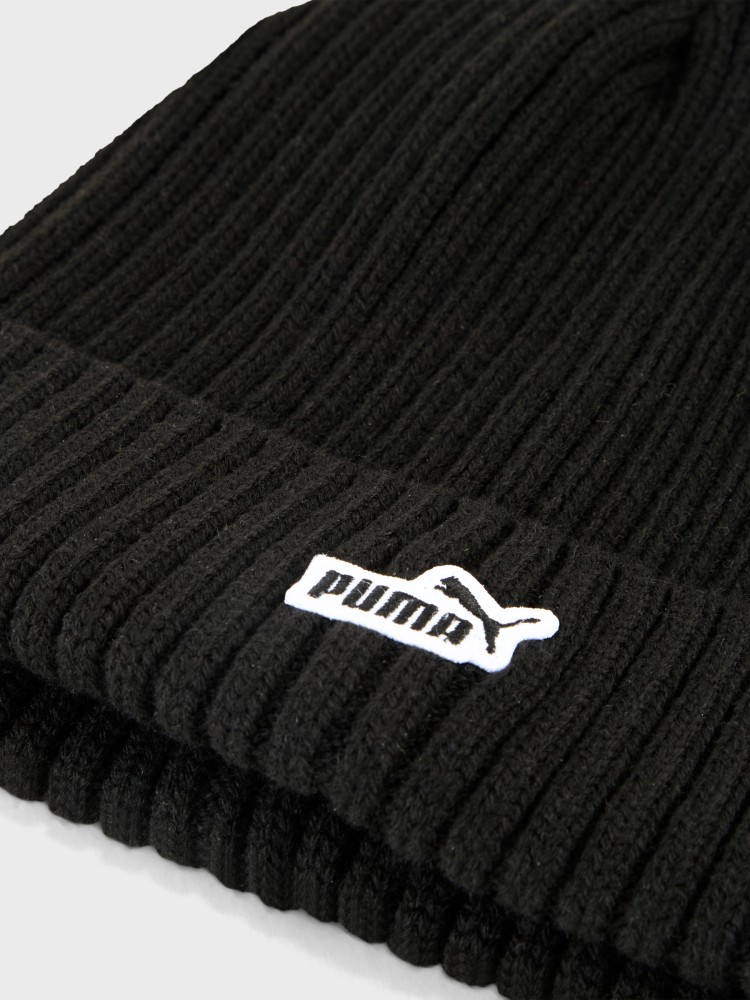Шапка  Puma ESS PATCH Mid Crown Beanie черная 02641701 изображение 4
