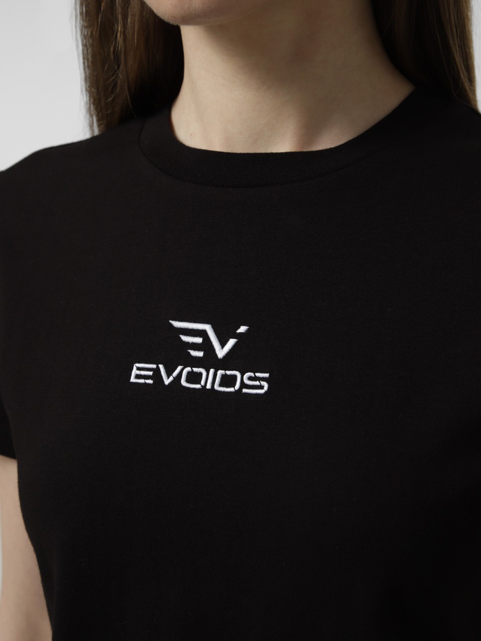 Футболка жіноча Evoids Lyvora чорна 112601-010 — фото 4 — Sport City Футболка жіноча Evoids Lyvora чорна 112601-010 — фото 4