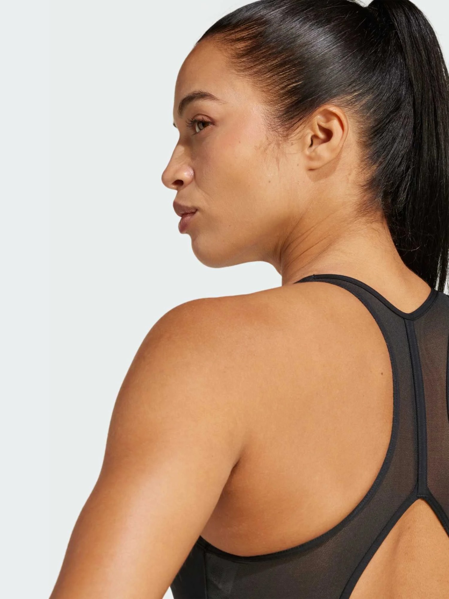 Бра женский Adidas PWRCT BL BRA черный JG1414 изображение 4