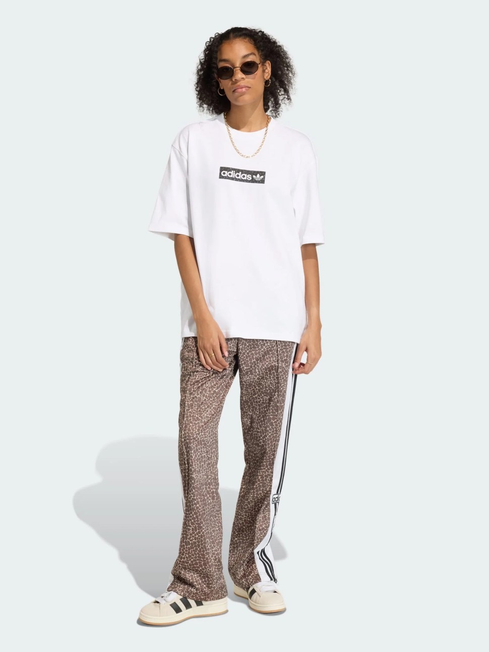 Футболка жіноча Adidas AOP SS T-SHIRT біла KD8812 — фото 6