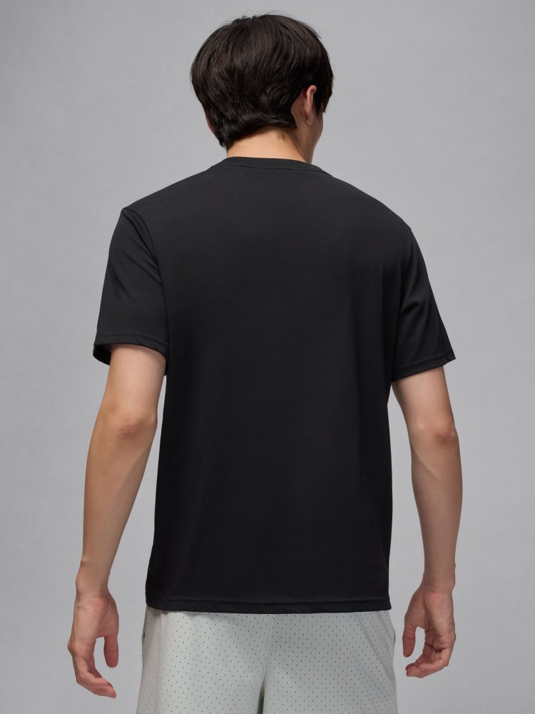 Футболка мужская Nike M J SPRT JUMPMAN DF SS CREW черная IB6757-010 изображение 3