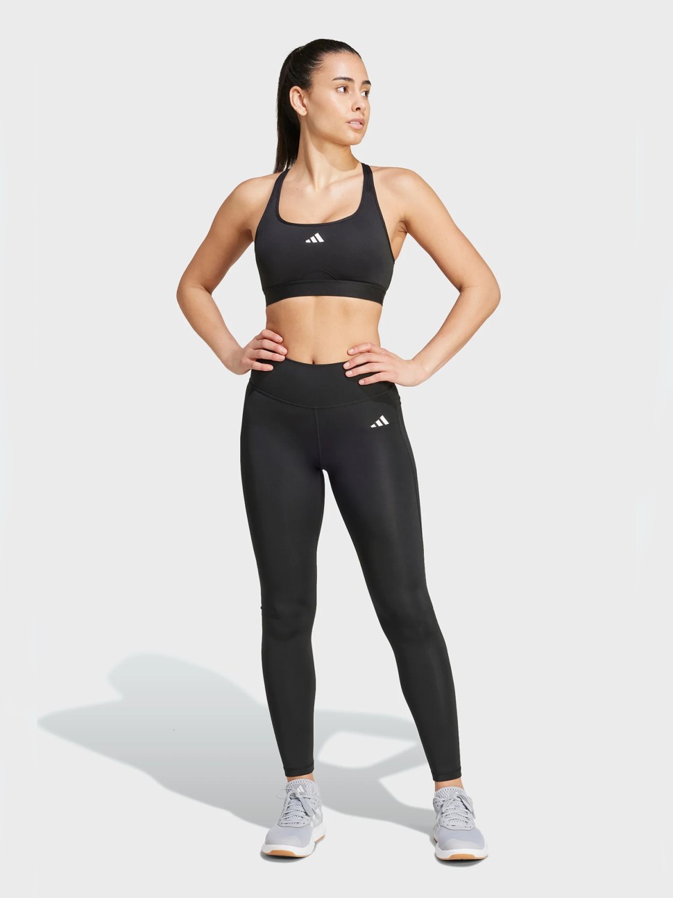 Леггинсы женские Adidas OPT ESS ST 1/1 черные IT2280 — фото 2 — Sport City Леггинсы женские Adidas OPT ESS ST 1/1 черные IT2280 — фото 2