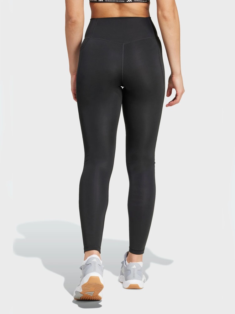 Леггинсы женские Adidas OPT ESS ST 1/1 черные IT2280 изображение 4