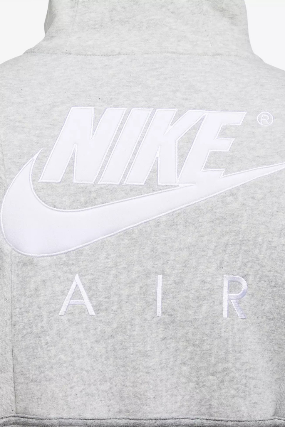 Толстовка мужская Nike M Nsw Nike Air Fz Bb Hoodie серая DD6456-063 — фото 3