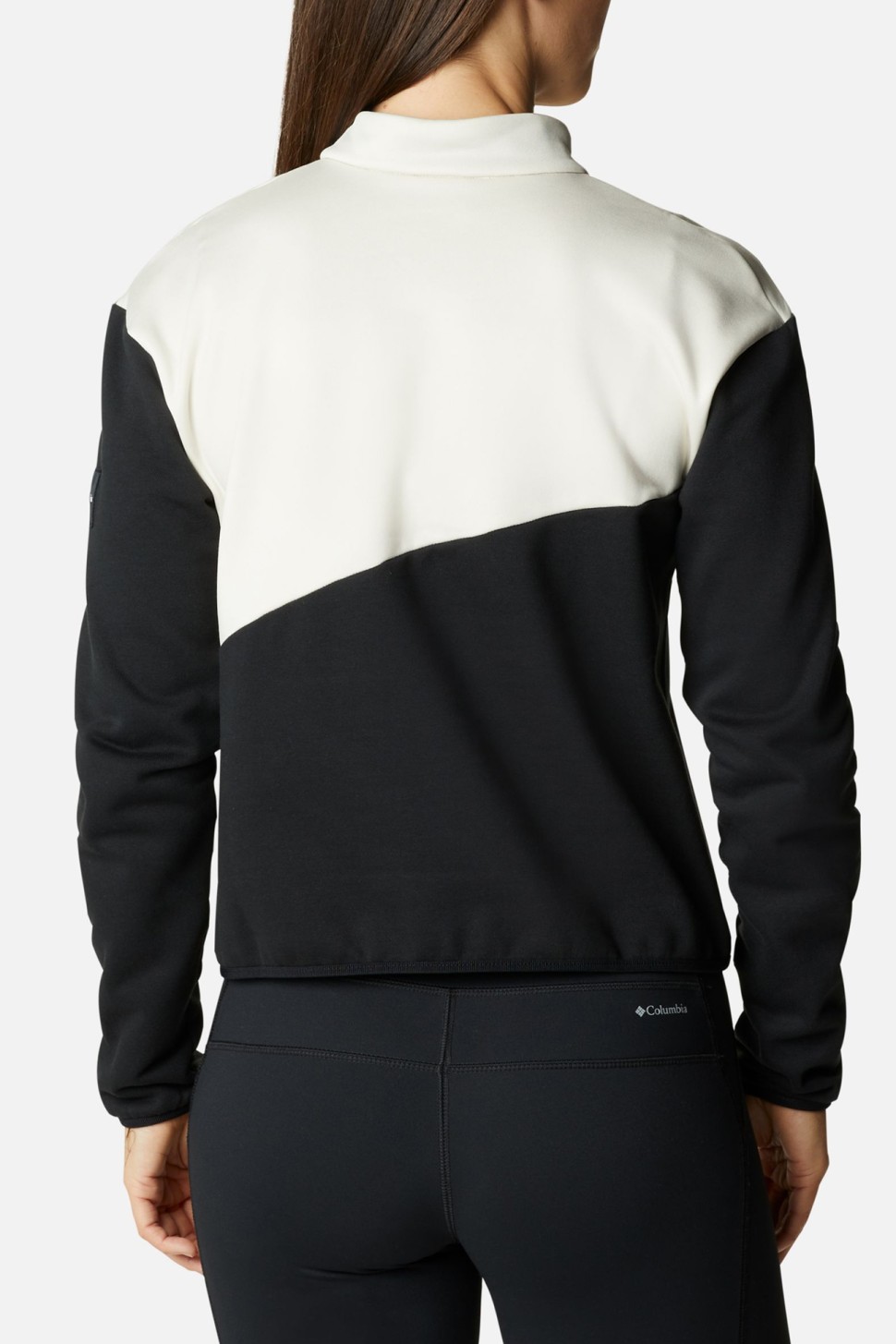 Толстовка жіноча Columbia  Lodge™ Hybrid Pullover черная чорна 1959811-011 — фото 3