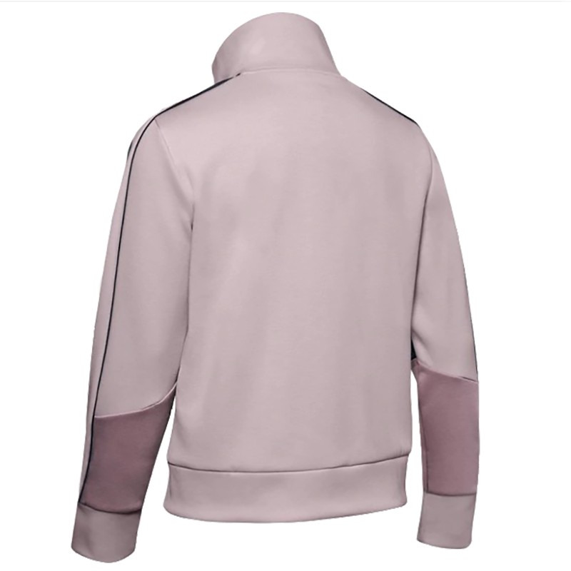 Толстовка женская Under Armour Double Knit FZ фиолетовая 1351795-667 — фото 2 — Sport City Толстовка женская Under Armour Double Knit FZ фиолетовая 1351795-667 — фото 2