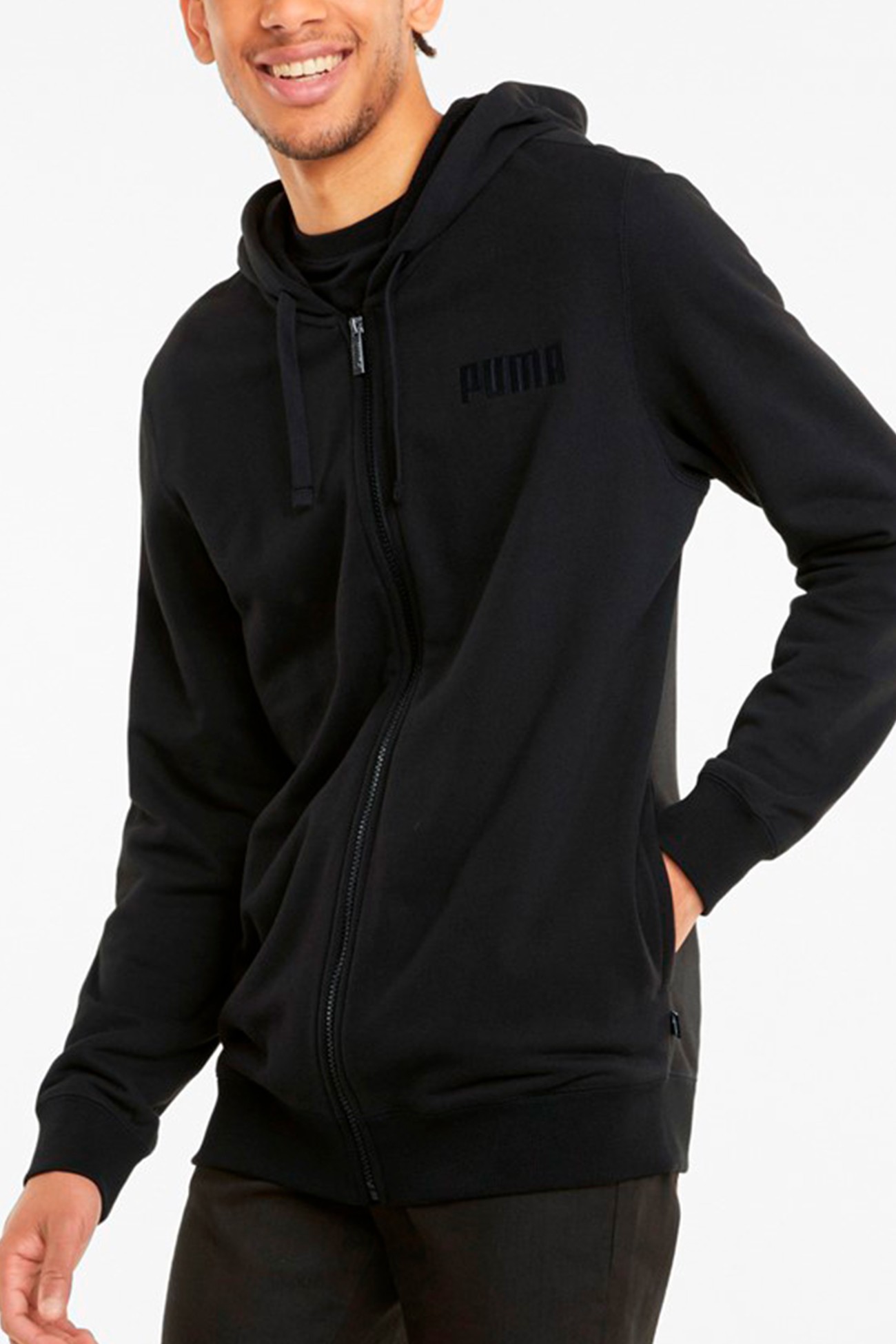 Толстовка мужская Puma черная 58934901 изображение 4