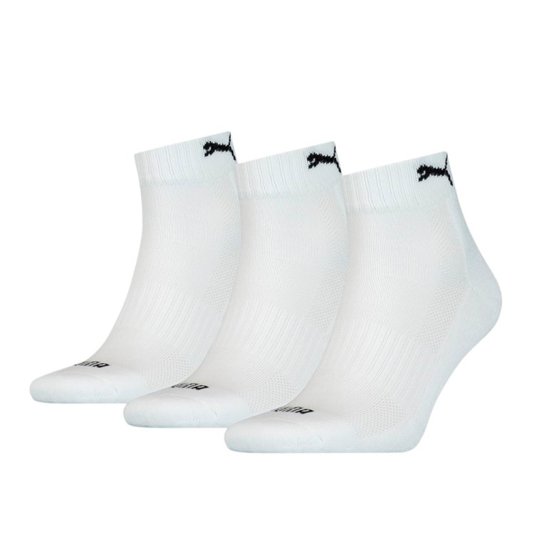 Носки (3 пари) Puma Cushioned Quarter 3P белые 90794302 изображение 1