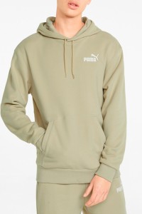 Толстовка мужская Puma Ess+ Hoodie бежевая 84741564 изображение 2