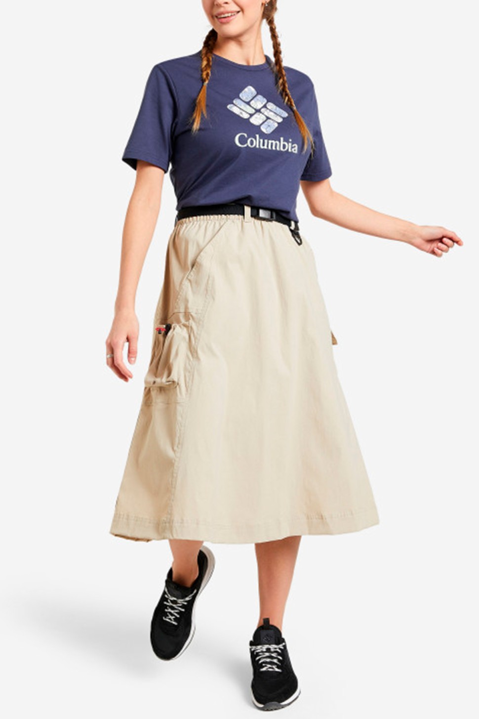 Футболка жіноча Columbia Timber Point™ Graphic Tee синя 2022261-466 — фото 4