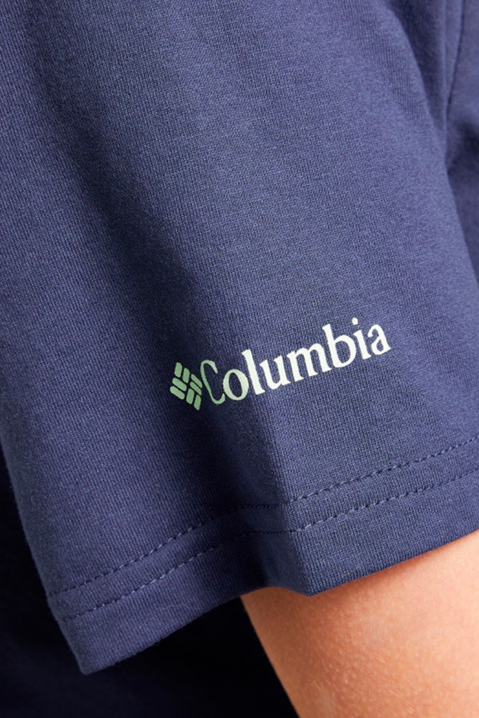 Футболка жіноча Columbia Timber Point™ Graphic Tee синя 2022261-466 — фото 5