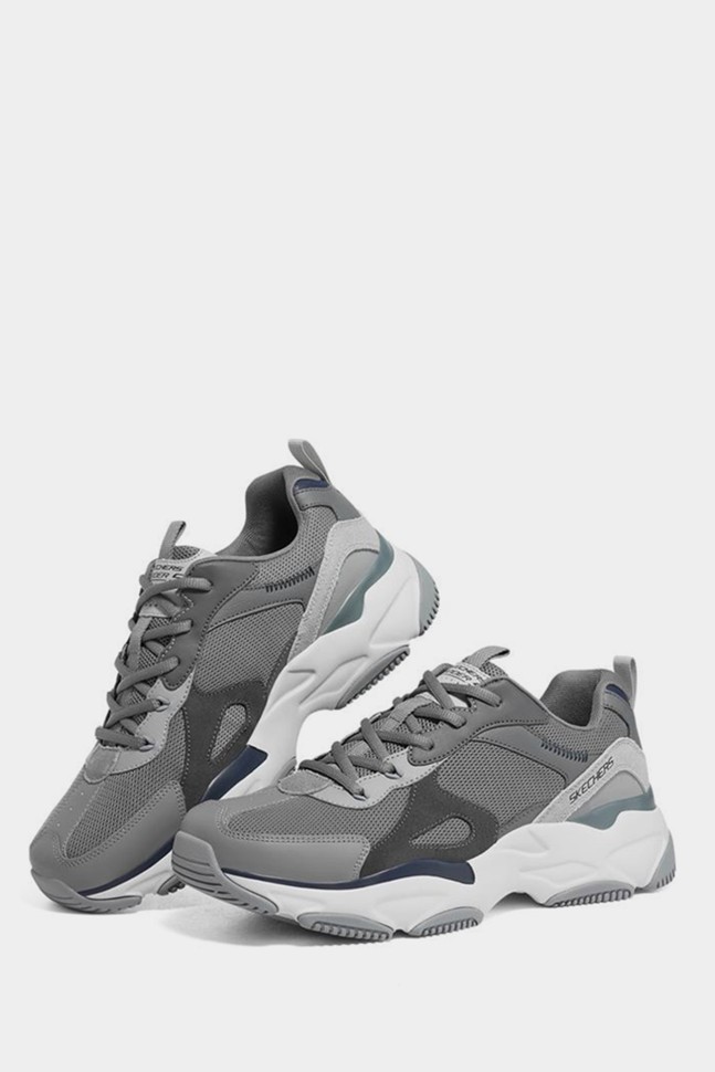 Кроссовки мужские Skechers Lander серые 237486 GYNV изображение 3