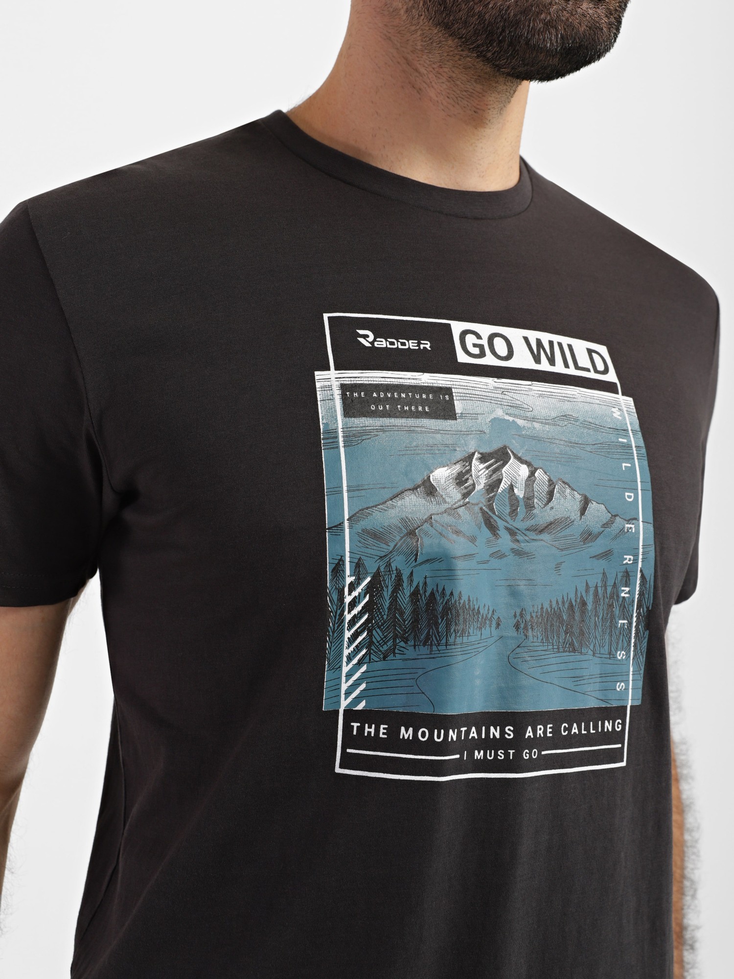 Футболка чоловіча Radder Tomas сіра 472208-020 изображение 5