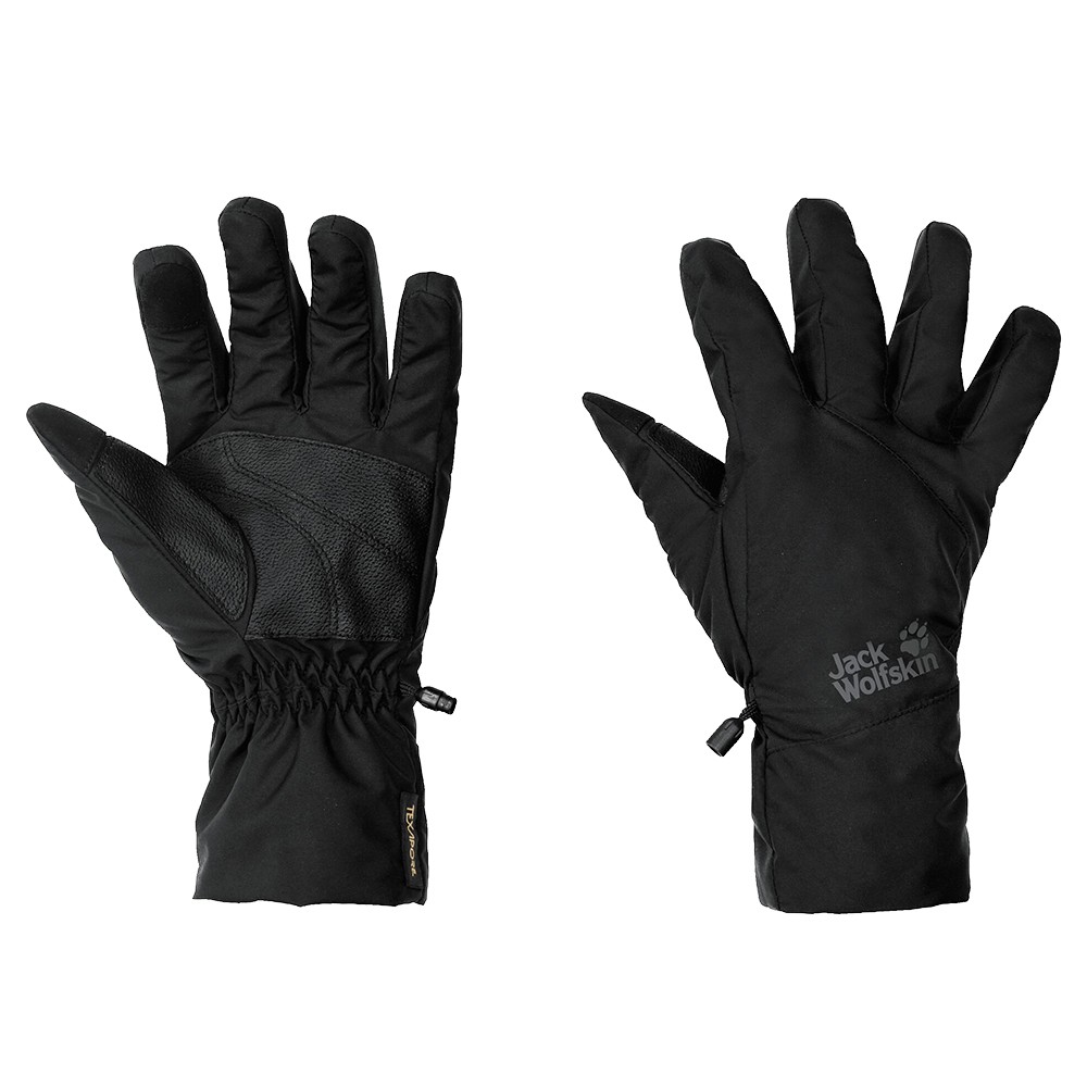 Перчатки унисекс Jack Wolfskin TEXAPORE BASIC GLOVE черные 1907811-6000 изображение 1
