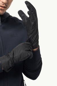 Рукавиці унісекс Jack Wolfskin TEXAPORE BASIC GLOVE чорні 1907811-6000 изображение 2