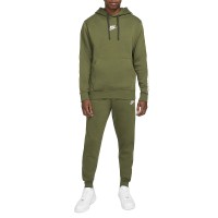 Костюм мужской Nike M Nk Club Flc Gx Hd Trk Suit зеленый DM6838-326 изображение 1