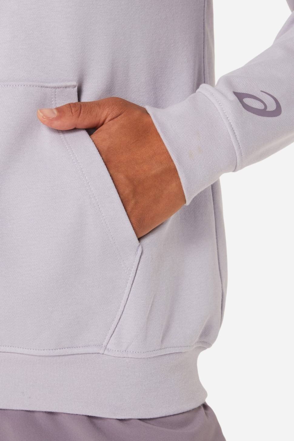 Толстовка жіноча Asics BIG ASICS OTH HOODIE фіолетова 2032A990-506 — фото 5