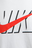 Футболка чоловіча Nike M NSW TEE SWOOSH BLOCK біла DZ3276-100 изображение 4