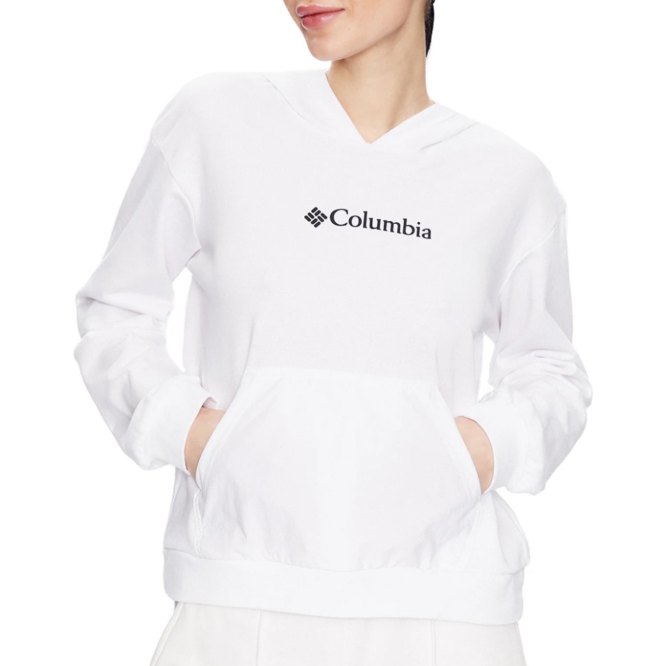 Худі жіноче Columbia Logo™ III French Terry Hoodie біле 2032871-100 — фото 1