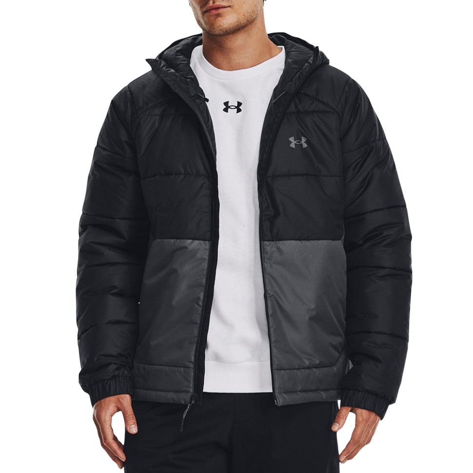 Куртка чоловіча Under Armour UA STRM INS HD JKT чорна 1380872-001 изображение 1