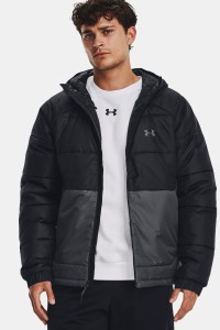 Куртка чоловіча Under Armour UA STRM INS HD JKT чорна 1380872-001 изображение 2