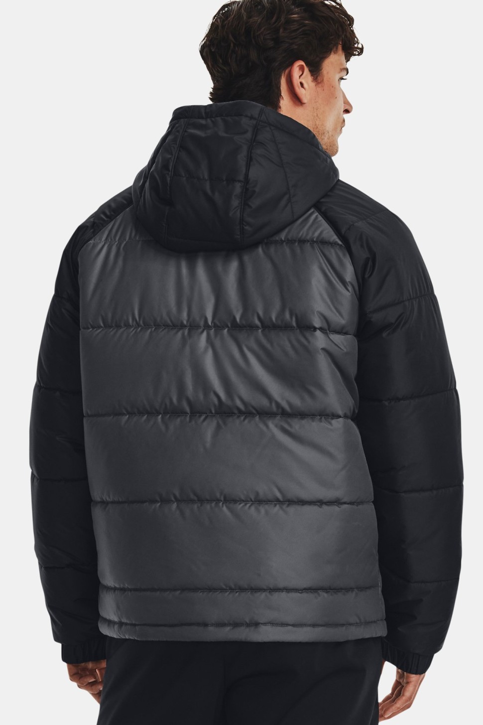 Куртка чоловіча Under Armour UA STRM INS HD JKT чорна 1380872-001 — фото 3
