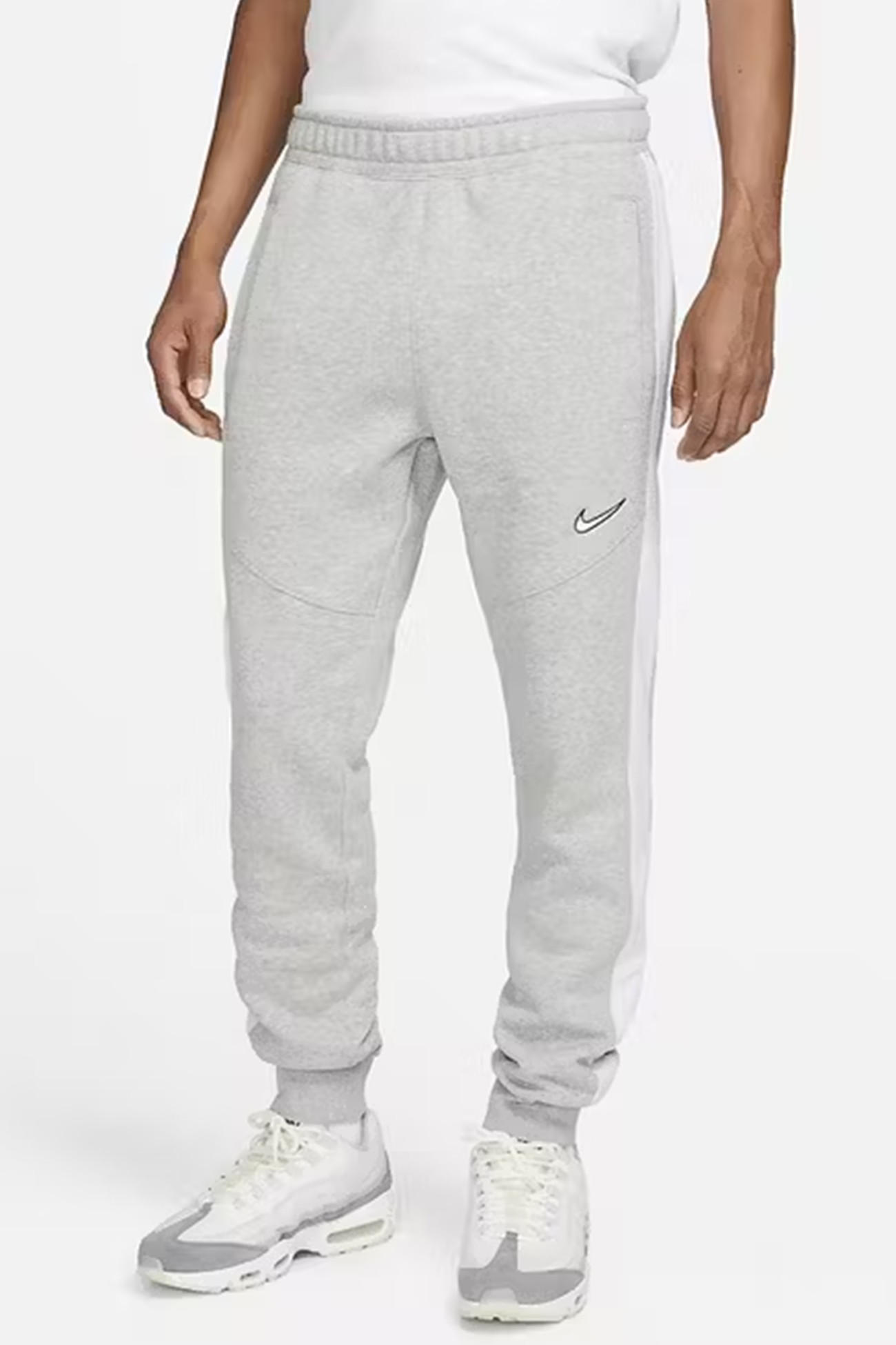 Штани чоловічі Nike M NSW SP FLC JOGGER BB сірі FN0246-063 изображение 2