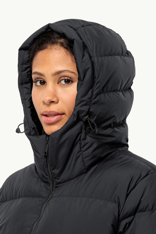 Куртка женская Jack Wolfskin FROZEN PALACE COAT W черная 1204133-6000 изображение 5