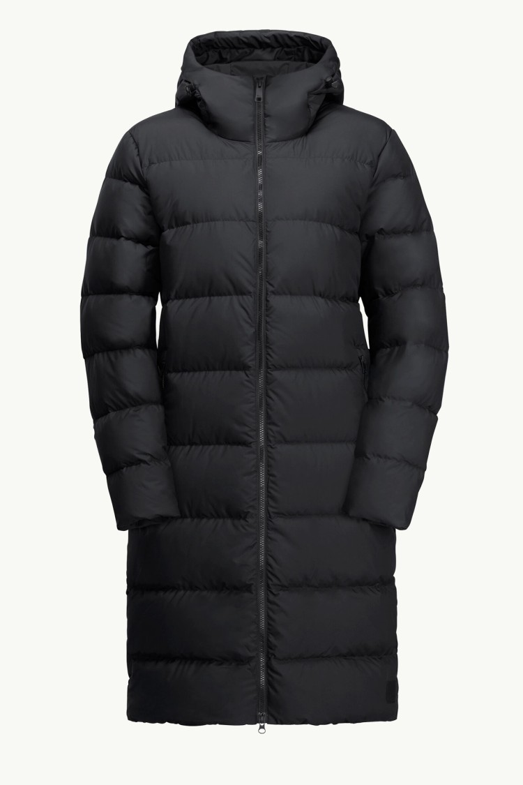 Куртка женская Jack Wolfskin FROZEN PALACE COAT W черная 1204133-6000 изображение 7