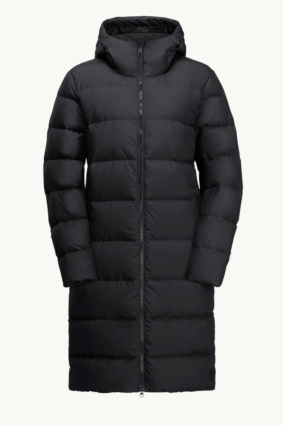 Куртка жіноча Jack Wolfskin FROZEN PALACE COAT W чорна 1204133-6000 — фото 7