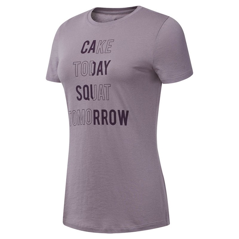 Футболка жіноча Reebok Cake Today фіолетова DU4667 изображение 1