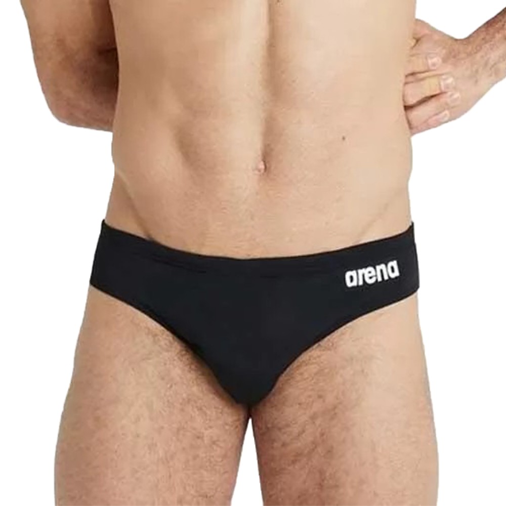 Плавки мужские Arena TEAM SWIM BRIEFS SOLID черные 004773-550