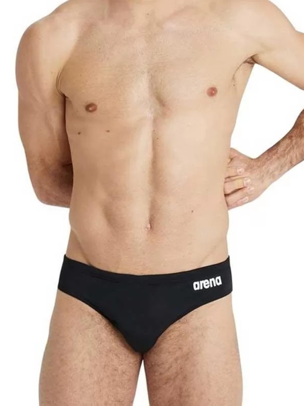 Плавки чоловічі Arena TEAM SWIM BRIEFS SOLID чорні 004773-550 — фото 2