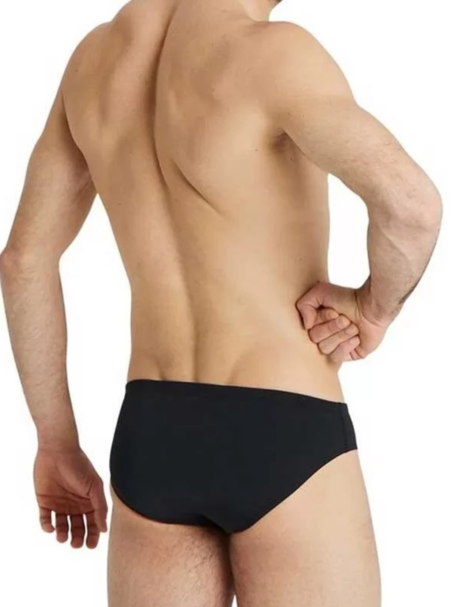 Плавки мужские Arena TEAM SWIM BRIEFS SOLID черные 004773-550 изображение 3