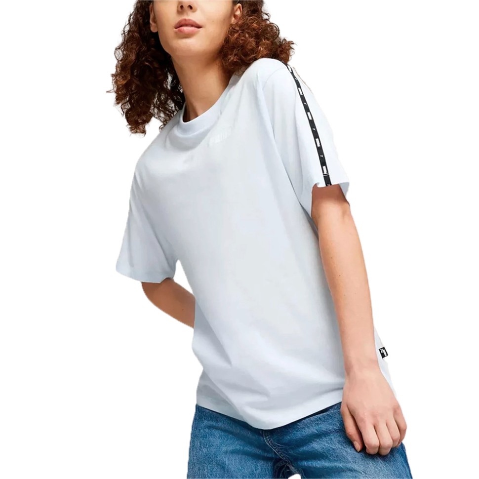 Футболка жіноча Puma ESS TAPE Tee біла 67599402 — фото 1