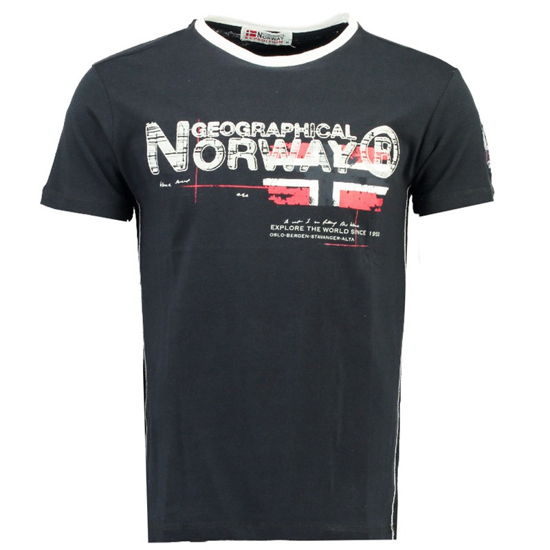 Футболка мужская Geographical Norway синяя SR116H-450