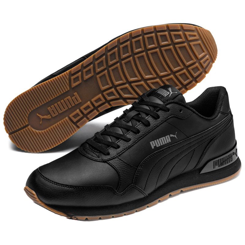 Кроссовки унисекс Puma ST Runner v2 Full L черные 36527708 — фото 3