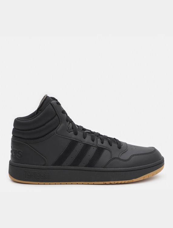 Кроссовки мужские Adidas HOOPS 3.0 MID черные GY4745 изображение 2