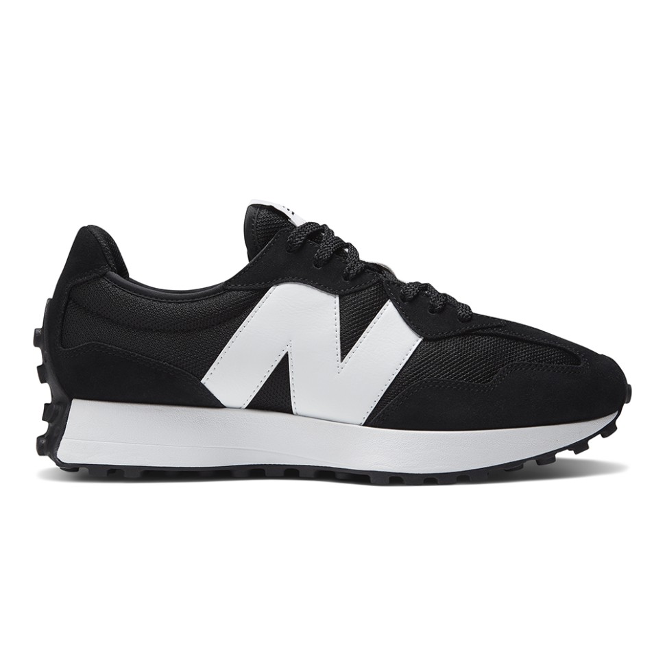 Кросівки чоловічі New Balance 327 чорні MS327CBW — фото 1